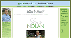 Desktop Screenshot of gardentoronto.ca